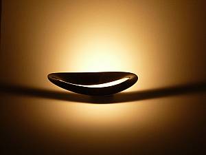 Wandleuchte Artemide Mesmeri, verchromt.