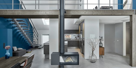 Loft in Frankfurt am Main geplant von Architekturbüro Nitschke-Töpfer