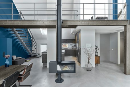 Loft in Frankfurt am Main geplant von Architekturbüro Nitschke-Töpfer