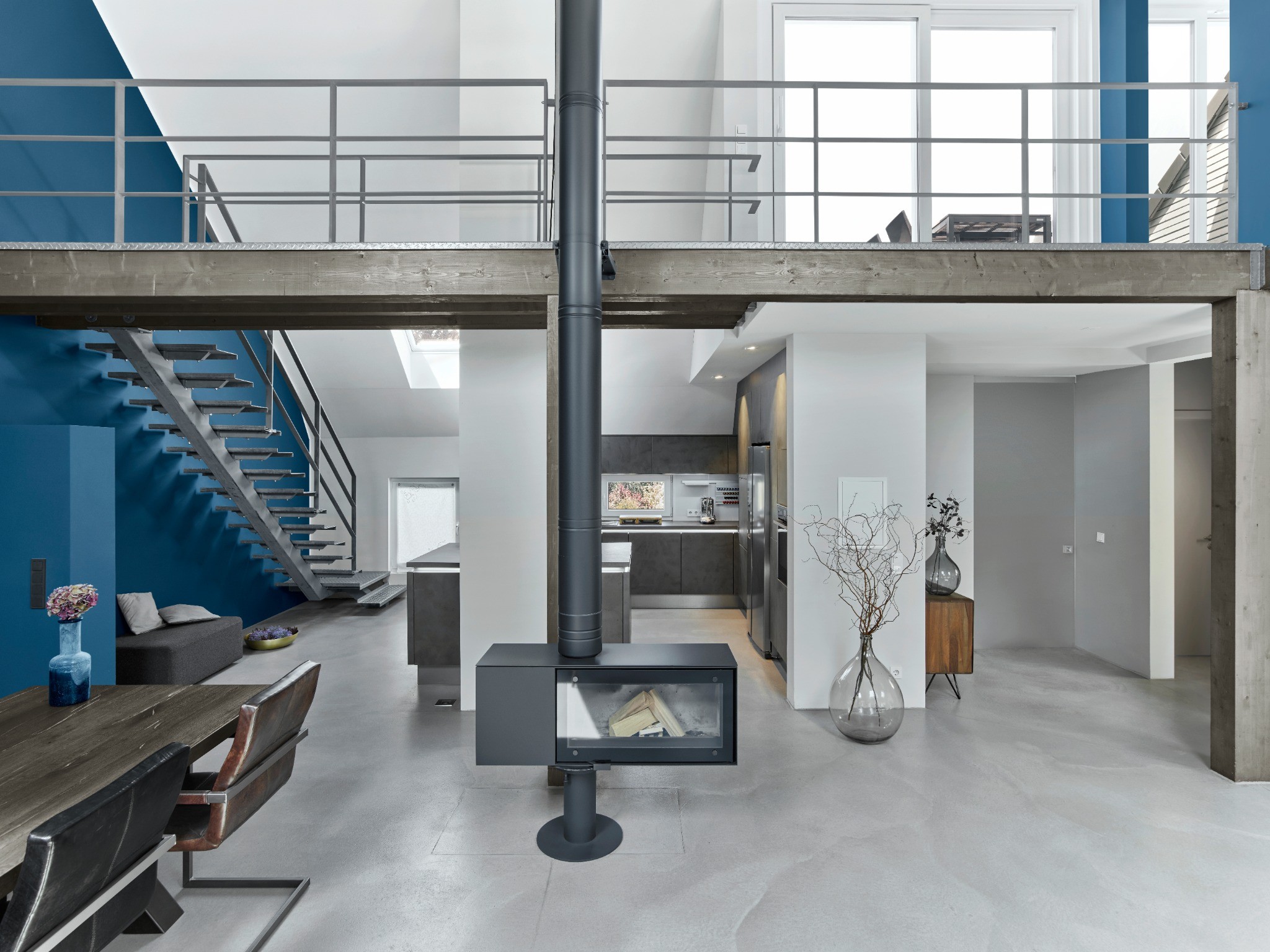 Loft in Frankfurt am Main geplant von Architekturbüro Nitschke-Töpfer
