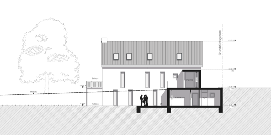 Neubau eines Mehrfamilienhauses in Liederbach am Taunus