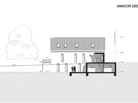 Neubau eines Mehrfamilienhauses in Liederbach am Taunus